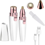 Facial Hair Remover For Women,nose Trimmer Rechargeable 2-1 Pearlescent. Fixed Price $19.98.