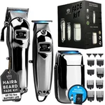 Hair Clipper Trimmer Foil Shaver Fade Kit Silver RC-FK1 Professional Bundle. Fixed Price $299.99.