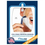 Shave Well Magnifying Anti-fog Hanging Shower Mirror 6.8"L X 5.8"W,. Fixed Price $27.16.