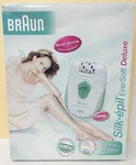 Braun Silk-epil Eversoft Deluxe Shaver Epilator Needs Adapter W/box. Fixed Price $14.00.