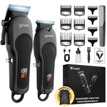 Yineel Hair Clippers For Men, Professional Cordless Trimmer Set, Su.... Fixed Price $36.05.