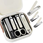 Shanchahua Set For And Women, 7 Pcs Toenail Clippers, Beige. Fixed Price $15.44.
