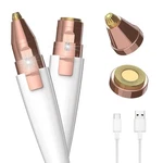 Jnater Eyebrow Razor,facial Hair Removal For Women, (usb Rechargeable), White. Fixed Price $26.90.