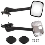 Aostirmotor Chrome Hood Mirror Fit For Freightliner Cascadia 2008-2017 Trucks.... Fixed Price $130.46.