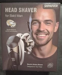 New Shpavver Electric Head Shaver For Bald Men: 5-IN-1 IPX7 Black/gold MS-672. Fixed Price $32.99.