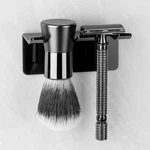 Luexbox Safety Razor Holder For Shower Wall, Self Adhesive Brush Stand. Fixed Price $15.99.