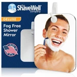 Shave Well Deluxe Fogless Hanging Shower Mirror With Removable Adhesive Hook. Fixed Price $12.97.