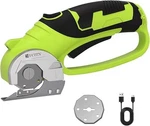 Safety Start Cordless Electric Scissors With Replacement Blade & Charger - Green. Fixed Price $33.99.
