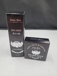 Isner Mile Beard Care Kit Wash 60ML + Balm 40G Natural Grooming. Fixed Price $18.00.