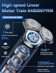 Eboboin Electric Razor Men 3-BLADE Rotary Shaving System BS-8012 Black. Fixed Price $46.18.