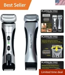 Ultimate Manscaping Tool: Mangroomer Body With Extra Blade & Case. Fixed Price $143.99.