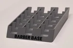 Barber Base - Gray (huge 15 Slot Clipper Blade Organizer With Ez Access). Fixed Price $12.99.