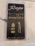 Rage Replacement Blades Kit For 100/125GR Hypodermic Nc Broadheads - R38205. Fixed Price $9.99.