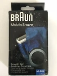 Braun Mobile Shaver M-60B Battery Operated, Blue. Fixed Price $24.49.