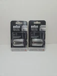 Lot Of 2 Braun Series Shaver Head Replacement Sealed, 83M, Made In Germany. Fixed Price $50.66.