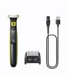 Philips Norelco Oneblade 360 Face Hybrid Electric Beard Trimmer QP2724/90. Fixed Price $18.39.