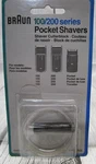 Nos Braun 100/200 Series Pocket Shavers Cutterblock - 524 762 Brand New. Fixed Price $13.95.