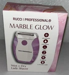 Rucci Water Resistant Pink Marble Shaver On Wet & Dry Skin New Open Box. Fixed Price $11.87.