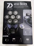 Wyklaus 7D Head Shaver Rotary Led Usb Charging White Pink For Men. Fixed Price $30.50.