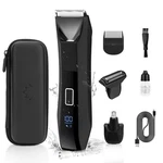 Body Trimmer 3-IN-1 Groomer No Nick IPX7 Waterproof Led Display Bomic Manscape. Fixed Price $59.99.
