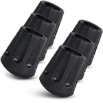 Trailbuddy Walking Stick Tips - Pack Of 6 Replacement Rubber Cane Fit Mo.... Fixed Price $17.17.