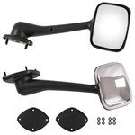 Aostirmotor Chrome Hood Mirror Fit For Freightliner 27.6*19.7*7.5INCH,. Fixed Price $135.66.