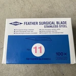 100PCS No. 11 Pointed Surgical Blade For Feather Industrial Cutting. Fixed Price $79.00.