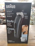 Braun Series Model BG3340 Men's Rechargeable Body Groomer + Attachment Combs. Fixed Price $29.99.
