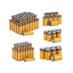 Amazon Basics 108 Count Alkaline Batteries Super Value Pack, Va... Usa Fast Ship. Fixed Price $67.18.