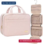 Nishel Toiletry Bag For Women, Portable Hanging Organizer Travel-size. Fixed Price $22.34.