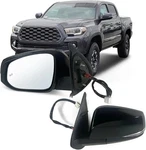 Left Driver Side Mirror Fits 2016-2022 Toyota Tacoma With Power Glass, Heated,. Fixed Price $87.98.