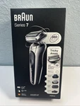 Braun Series 7032CS Wet & Dry Flex Electric Men Shaver Kit Silver-open Box. Fixed Price $89.25.