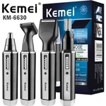 Kemei 4IN1 Beard Trimmer Nose Eyebrow Hair Clippers Shaver Set For Men KM-6630. Fixed Price $13.99.