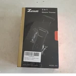 Zesuti 2-IN-1 Electric Trimmer 351 Black Waterproof Led Travel Lock Body/groin. Fixed Price $14.50.