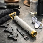 Rechargeable Beard & Hair Trimmer Precision Line Up Clipper With Attachments. Fixed Price $19.99.
