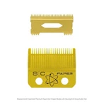 Stylecraft Fixed Gold Faper + Moving Slim Deep Tooth Clipper Blade SC525G. Fixed Price $49.95.