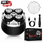 Men Bald Head Electric Shaver 5D Magnetic Razor Wet Dry Waterproof Cordless Us. Fixed Price $31.99.