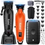 Cordless Hair Clippers Professional Barber Kit Men Trimmer Kemei KM-2293 PG2290D. Fixed Price $124.99.