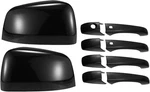 Autohaux Automotive Exterior Door Handle Covers Rearview Mirror Compatib. Fixed Price $107.93.