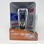 Braun Cruzer 3-IN-1 Shave Style Trim Rechargeable 2865 Se W/ Gillette Fusion. Fixed Price $249.95.