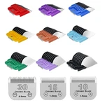 Dodaer Professional Animal Stainless Steel Attachment 9 Color Guide Comb Set. Fixed Price $155.16.