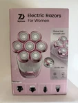 Wyklaus Seven Head Rotary Shaver Pink Waterproof Rechargeable Legs Arms Bikini. Fixed Price $22.99.