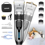 Gooad Dog Clippers Grooming Kit And Paw Trimmer,cordless,low Noise, Electric .... Fixed Price $45.69.