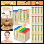48 Packs Bamboo Toothpicks Dispenser - Reusable Holder, Travel Storage, 2400PCS. Fixed Price $31.99.