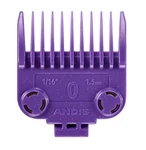 Andis Professional Master Dual Magnet Og Size Snap Comb Set, 561385, Purple. Fixed Price $15.20.