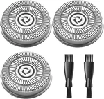 Uijino Replacement Blades For Electric Shaver - 5 Sets Of 3 + Cleaning Brushes. Fixed Price $9.00.