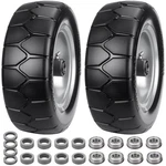 11X4.00-5'' Lawn Mower Flat Free, Zero Turn Front Tires, 11X4-5 S.... Fixed Price $100.70.
