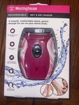 Westinghouse Rechargeable Wet/dry Body Shaver Pink Women Legs Arms Bikini. Fixed Price $14.00.