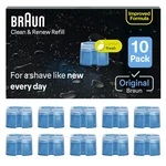 Braun & Renew Refill Cartridges Ccr, Replacement Shaver Cleaner Liquid Sol. Fixed Price $73.99.