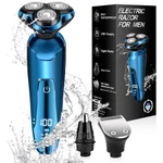 Electric Razor For Men, Cordless 3D Rotary Head Shavers Face, Wet/dry.... Fixed Price $54.57.